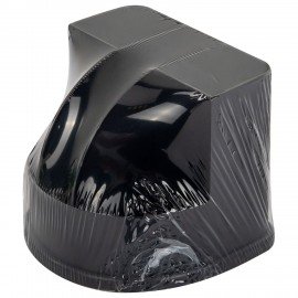 Подставка-органайзер BRAUBERG ULTRA, 132х122х108 мм, 5 отделений, черная, 238256