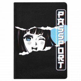 Обложка для паспорта "Cool Mix", два кармана, 10 дизайнов ассорти, цветной принт, ПВХ, STAFF, 238340