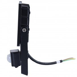 Прожектор светодиодный с датчиком движения 30Вт, 6500К, 2400Лм, IP65, 161х146х51мм, черный, SONNEN, 238417