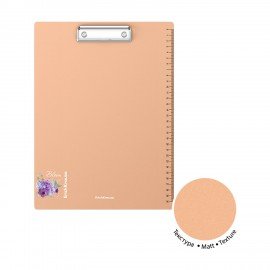 Доска-планшет ERICH KRAUSE "Matt Pastel" с прижимом А4 (320х225 мм), шкала 30 см, пластик, 1,3 мм, 61218