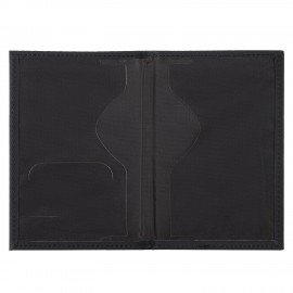 Обложка для паспорта "Passport map", экокожа soft touch, черная, STAFF, 238760