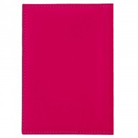 Обложка для паспорта "Passport map", экокожа soft touch, малиновая, STAFF, 238761