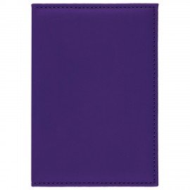 Обложка для паспорта "Passport map", экокожа soft touch, фиолетовая, STAFF, 238762
