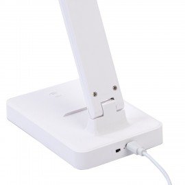 Настольная лампа светильник беспроводная SONNEN PT-101, USB, LED, 2 Вт, 3 режима, белый, 238776