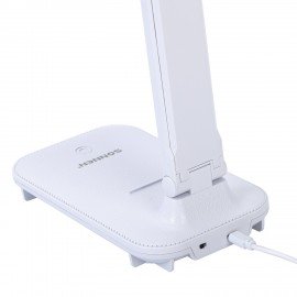 Настольная лампа светильник беспроводная SONNEN PT-102, USB, LED, 3 Вт, 3 режима, белый, 238777