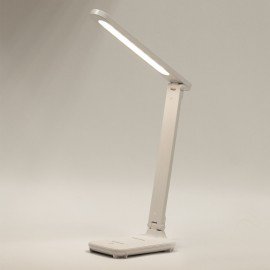 Настольная лампа светильник беспроводная SONNEN PT-102, USB, LED, 3 Вт, 3 режима, белый, 238777