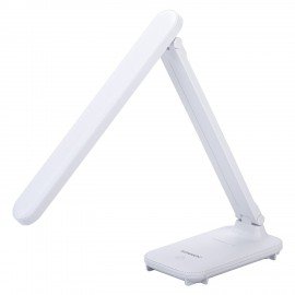 Настольная лампа светильник беспроводная SONNEN PT-102, USB, LED, 3 Вт, 3 режима, белый, 238777