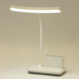 Настольная лампа светильник беспроводная SONNEN PT-301, органайзер, USB, LED, 4 Вт, 3 режима, 238778