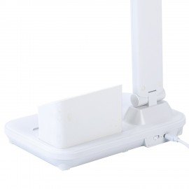 Настольная лампа светильник беспроводная SONNEN PT-401, органайзер, USB, LED, 5 Вт, 3 режима, 238779