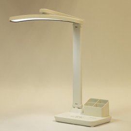 Настольная лампа светильник беспроводная SONNEN PT-401, органайзер, USB, LED, 5 Вт, 3 режима, 238779