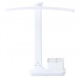 Настольная лампа светильник беспроводная SONNEN PT-401, органайзер, USB, LED, 5 Вт, 3 режима, 238779