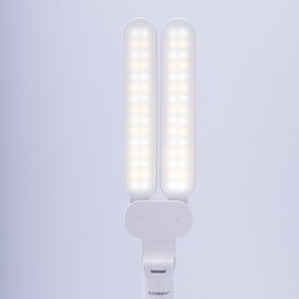 Настольная лампа светильник беспроводная SONNEN PT-202, подставка для книг, USB, LED, 5 Вт, 3 режима, 238780