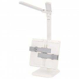Настольная лампа светильник беспроводная SONNEN PT-202, подставка для книг, USB, LED, 5 Вт, 3 режима, 238780
