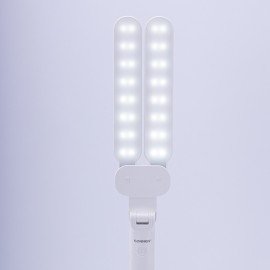 Настольная лампа светильник беспроводная SONNEN PT-202, подставка для книг, USB, LED, 5 Вт, 3 режима, 238780