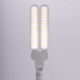 Настольная лампа светильник беспроводная SONNEN PT-201, органайзер, USB, LED, 5 Вт, 3 режима, белый, 238781