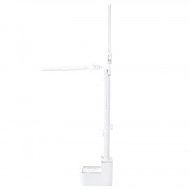 Настольная лампа светильник беспроводная SONNEN PT-201, органайзер, USB, LED, 5 Вт, 3 режима, белый, 238781