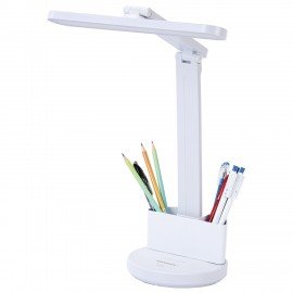 Настольная лампа светильник беспроводная SONNEN PT-402, органайзер, USB, LED, 3 Вт, 3 режима, 238782