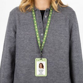 Бейдж вертикальный с 3D печатью "Котик" (85х54 мм), лента 45 см, СЛАЙДЕР, FUNSTER, 238828