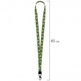 Бейдж вертикальный с 3D печатью "Котик" (85х54 мм), лента 45 см, СЛАЙДЕР, FUNSTER, 238828