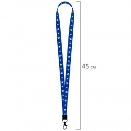 Бейдж вертикальный с 3D печатью "Капибара" (85х54 мм), лента 45 см, СЛАЙДЕР, FUNSTER, 238829