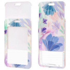 Бейдж вертикальный с 3D печатью "Pastel grade"(85х54 мм), с рулеткой, СЛАЙДЕР, FUNSTER, 238842