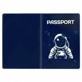 Обложка для паспорта "Cool Mix 2", 10 дизайнов ассорти, цветной принт, ПВХ, STAFF, 238859