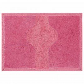 Обложка для паспорта натуральная кожа флоттер, принт "Девушка", цвет пудрово-розовый, BRAUBERG, 238868