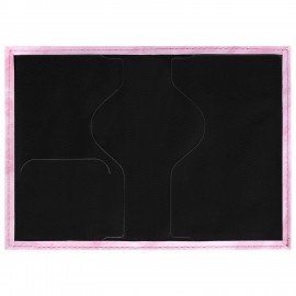 Обложка для паспорта искусственная кожа, принт "Soft Marble", пудрово-розовый, STAFF, 238870