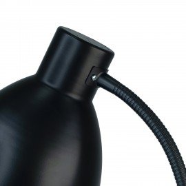 Настольная лампа светильник "Лира" на прищепке, цоколь E27, 40 Вт, черный матовый