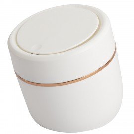 Контейнер урна ведерко для мусора с микролифтом НАСТОЛЬНОЕ 2 л, 150х160мм, белый, BoomHouse, 238900