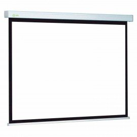 Экран Cactus Motoscreen CS-PSM-180x180, 180x180 см, 1:1, настенно-потолочный моторизованный, белый
