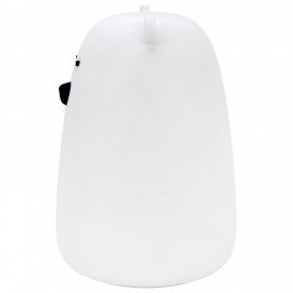 Ночник силиконовый LED "Медведь" 111x111x160 мм, белый свет/RGB, таймер, USB,аккумулятор 1200 мАч, DASWERK, 238938