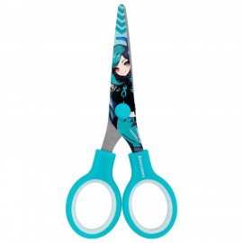 Ножницы 130 мм мятные, с цветной печатью "Аниме", BRAUBERG ANIME, 238956