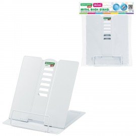 Подставка для книг и учебников BRAUBERG KIDS mini "White", регулируемый угол наклона, металлическая, 238973