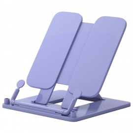 Подставка для книг и учебников ERICH KRAUSE Pastel, пластиковая, фиолетовая, 53533