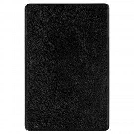 Обложка-карман для карт/картхолдер с вырезом, 64*96 мм, кожзам, черная, ДПС, 2938.ЯК-207
