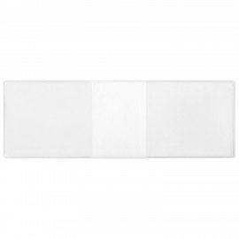 Обложка для зачетной книжки, 105*315 мм, ПВХ, прозрачная, ДПС, 1224.К