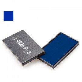 Подушка сменная 75х38мм, синяя, для GRM 4926P3, Ideal 4926,Trodat4926,4726,GRM Hummer 4726,171000019