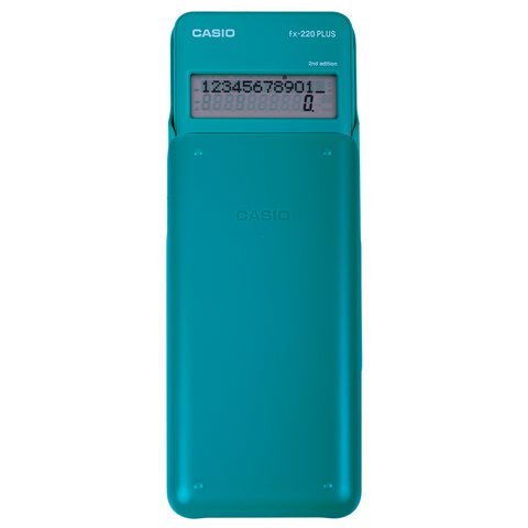 Калькулятор инженерный CASIO FX-220PLUS-2-S (155х78 мм), 181 функция, питание от батареи, сертифицирован для ЕГЭ, FX-220PLUS-2-S-