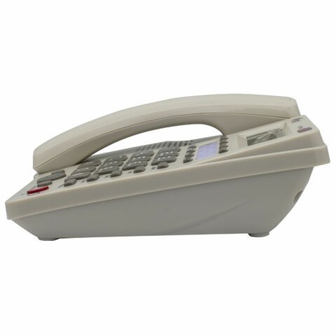 Телефон RITMIX RT-550 white, АОН, спикерфон, память 100 номеров, тональный/импульсный режим, белый, 80002154