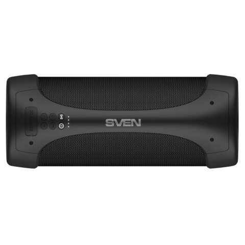 Колонка портативная SVEN PS-370, 2.0, 40 Вт, Bluetooth, FM, USB, microSD, черная, SV-020408