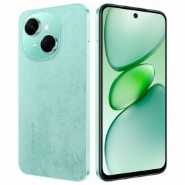 Смартфон TECNO SPARK GO 1, 2 SIM, 6,67", 4.5 G, 13/8 Мп, 4/128 ГБ, зеленый, пластик, TCN-KL4.4.128.GN, TCNKL4.4.128.GN