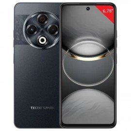 Смартфон TECNO SPARK 30, 2 SIM, 6,67", 4G, 108/8 Мп, 8/128, чёрный, пластик, TCN-KL6.8.128.BK, TCNKL6.8.128.BK