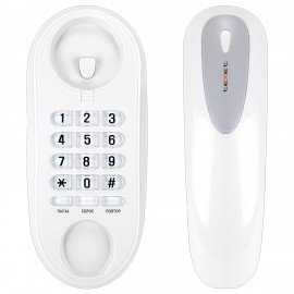 Телефон TEXET TX-236, тональный/импульсный режим, повтор, серый, 125840