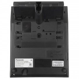 Телефон PANASONIC KX-TS2382RUB, память 10 ном., тональный/импульсный режим, повтор, чёрный