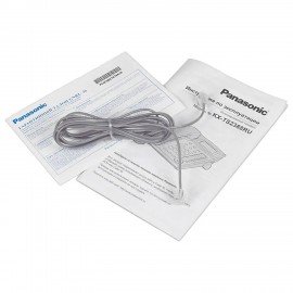 Телефон PANASONIC KX-TS2388RUW, АОН, спикерфон, память 50 ном., тонал/импул. режим, белый