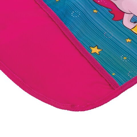 Набор для уроков труда ЮНЛАНДИЯ, клеенка ПВХ, накидка фартук с нарукавниками, "Neon unicorn", 270197