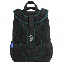 Ранец BRAUBERG PREMIUM, 2 отделения, с брелком, "Space mission", LED ЛАМПОЧКИ, 38х29х16 см, 270599