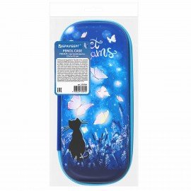 Пенал BRAUBERG, 1 отделение, 1 откидная планка, EVA, 22х10х5 см, "Sweet dreams", 270704