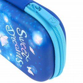 Пенал BRAUBERG, 1 отделение, 1 откидная планка, EVA, 22х10х5 см, "Sweet dreams", 270704